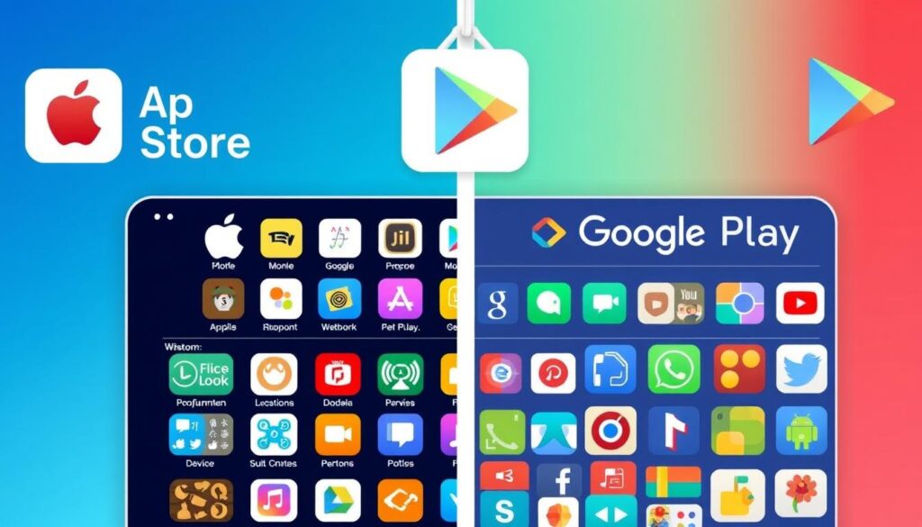 app stores