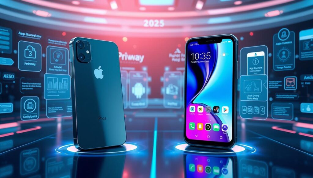 iOS vs Android Mobile Comparison 2025
